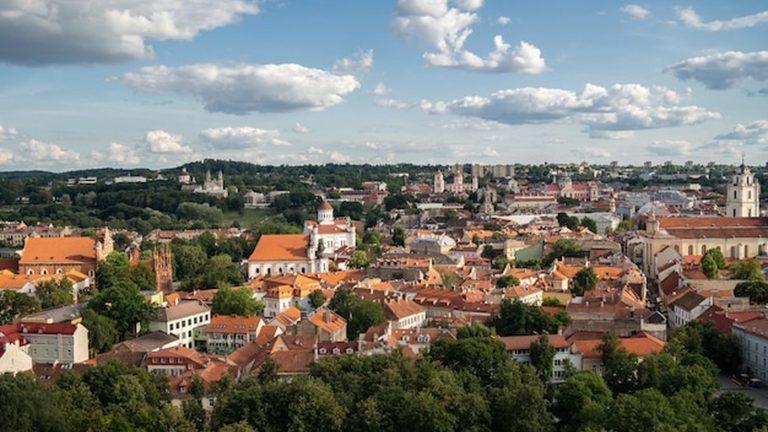 נוף העיר וילנה, אתר האחות vilnius.co.il ברשת Travelers